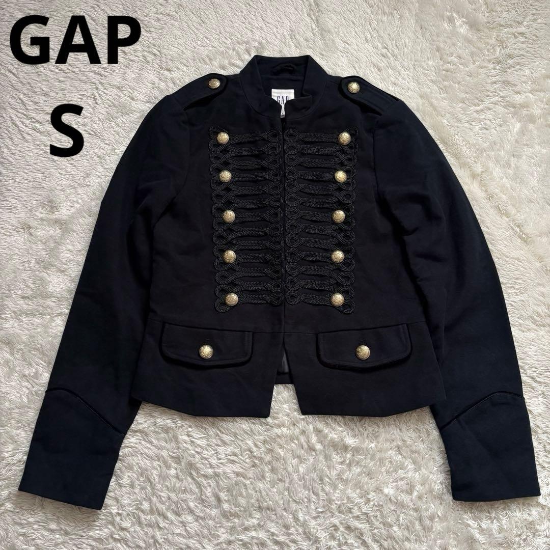 希少✨GAP ギャップ ナポレオンジャケット ショート丈 金ボタン エポレット