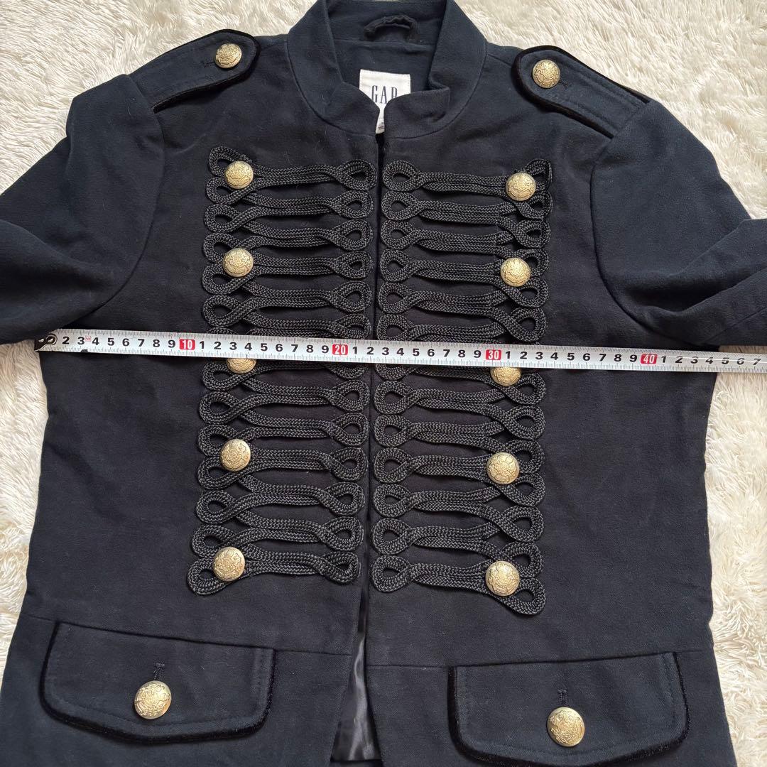 希少✨GAP ギャップ ナポレオンジャケット ショート丈 金ボタン エポレット