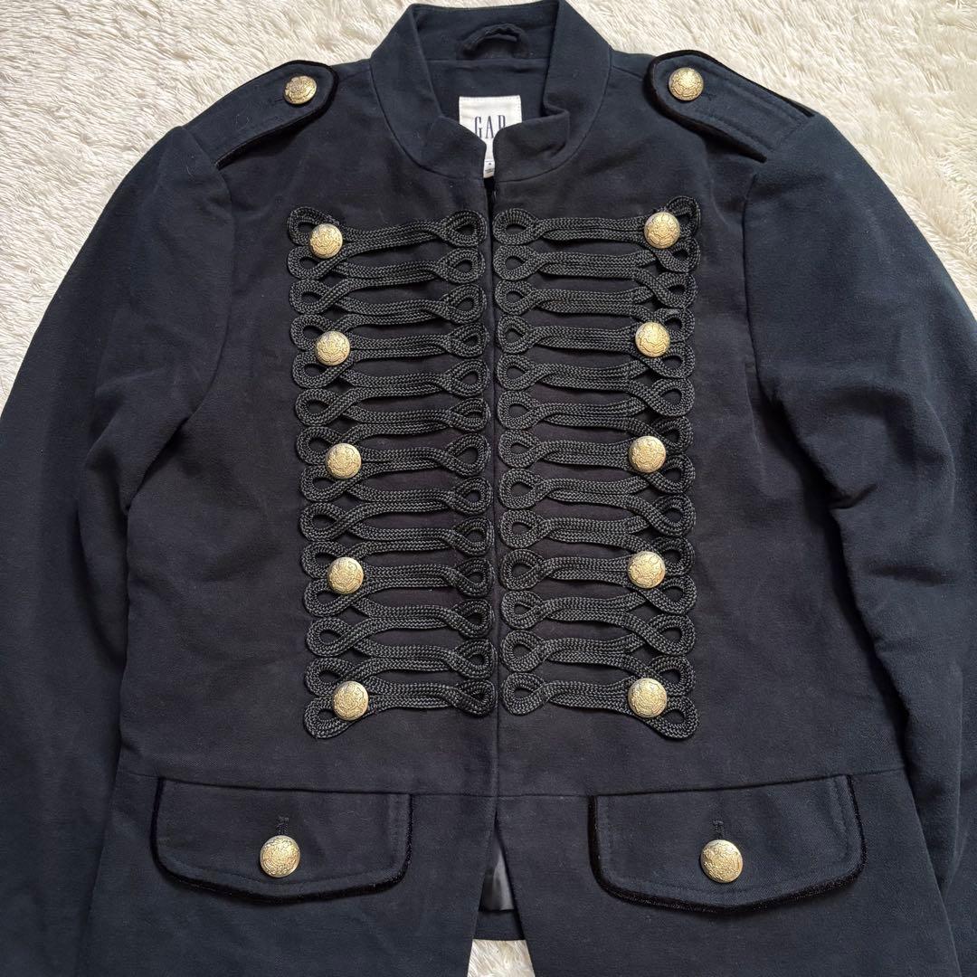 希少✨GAP ギャップ ナポレオンジャケット ショート丈 金ボタン エポレット