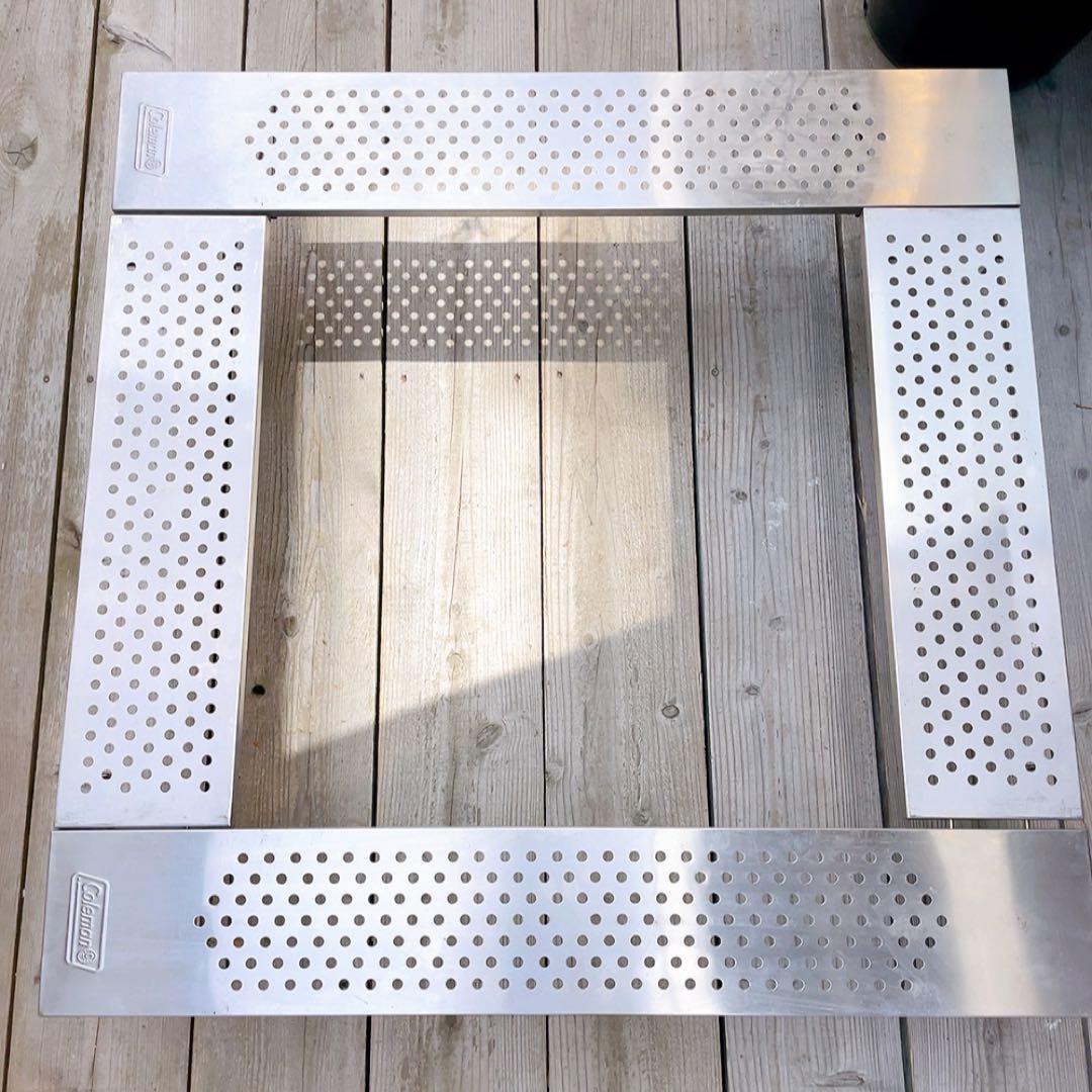 Coleman ステンレス ファイヤープレイステーブル　アウトドアテーブル