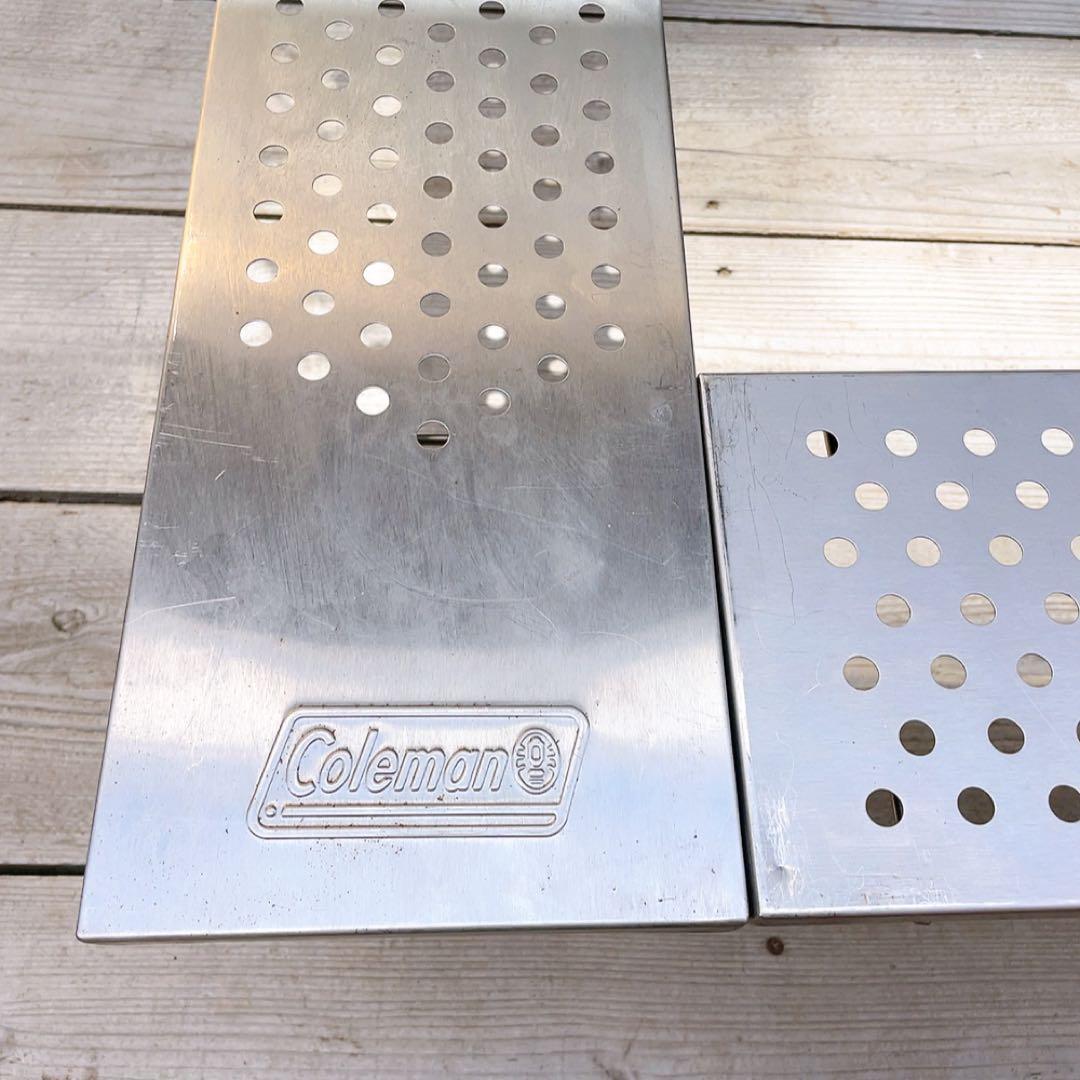 Coleman ステンレス ファイヤープレイステーブル　アウトドアテーブル