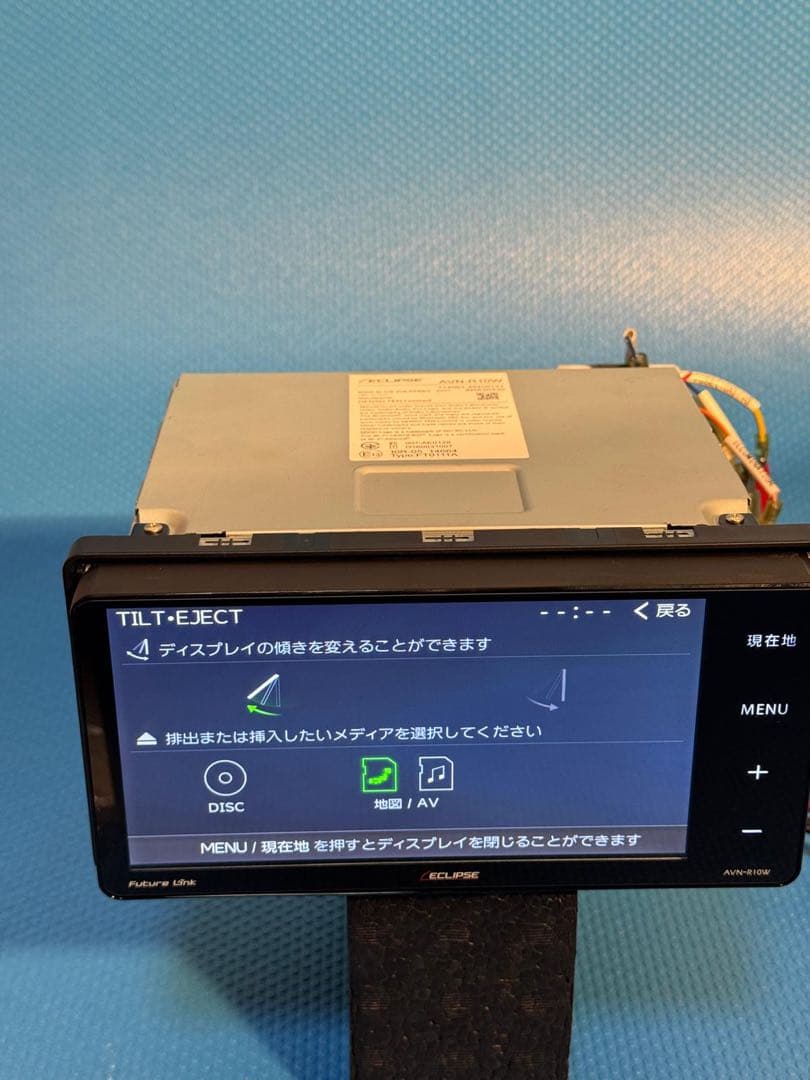 イクリプス☆ナビ☆AVN-R10W☆CD再生☆DVD再生☆フルセグ視聴