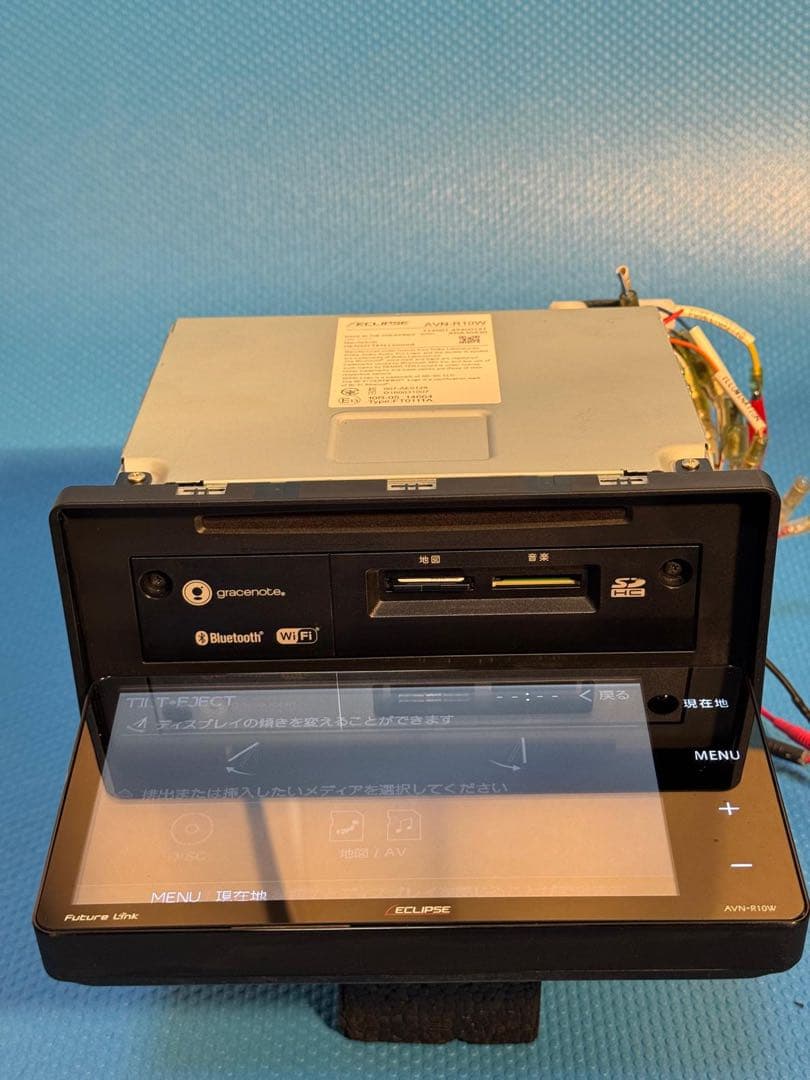 イクリプス☆ナビ☆AVN-R10W☆CD再生☆DVD再生☆フルセグ視聴