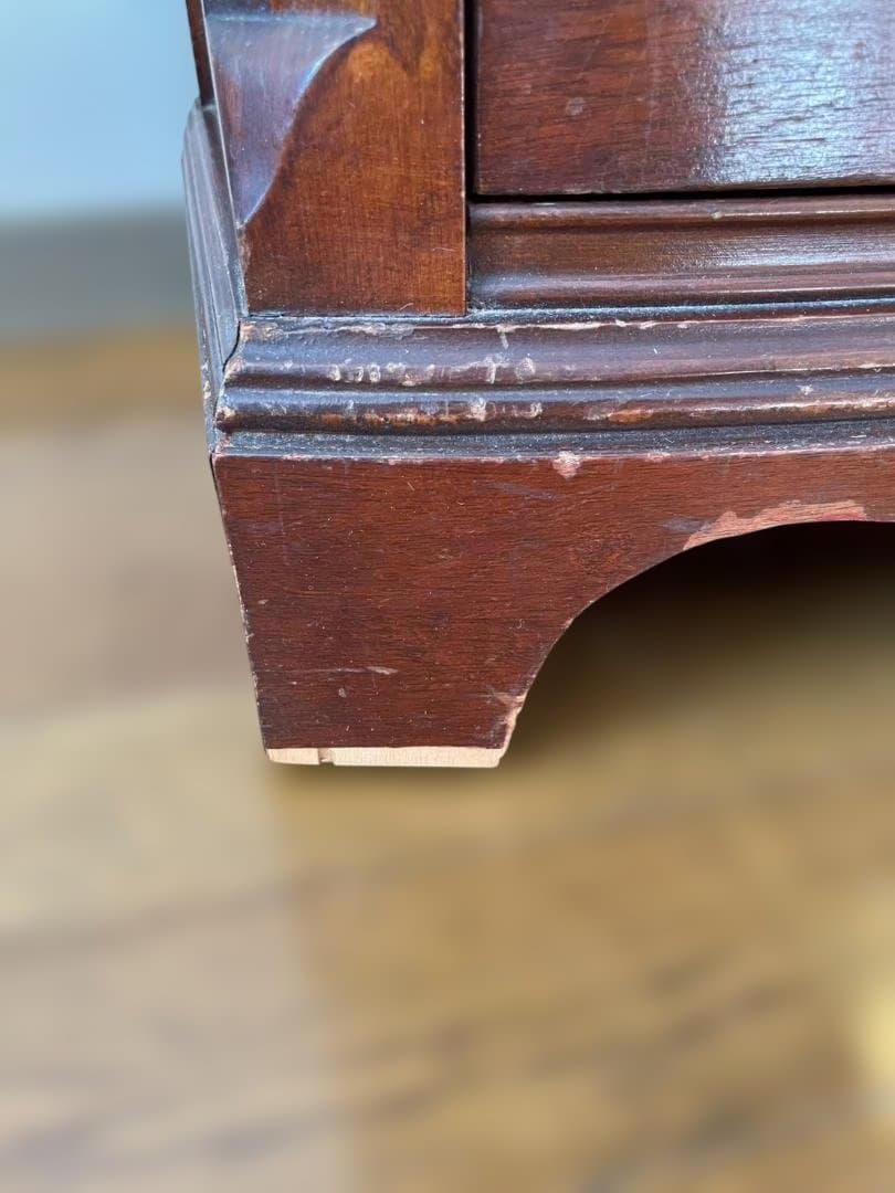 米軍放出品 1966年製 Maddox Table Co. ボウフロントチェスト