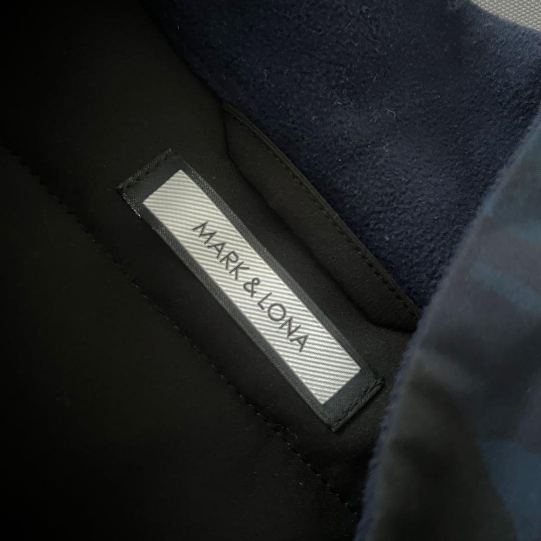 MARK&LONA マークアンドロナ　ダウンジャケット　切り替え　メンズ　迷彩