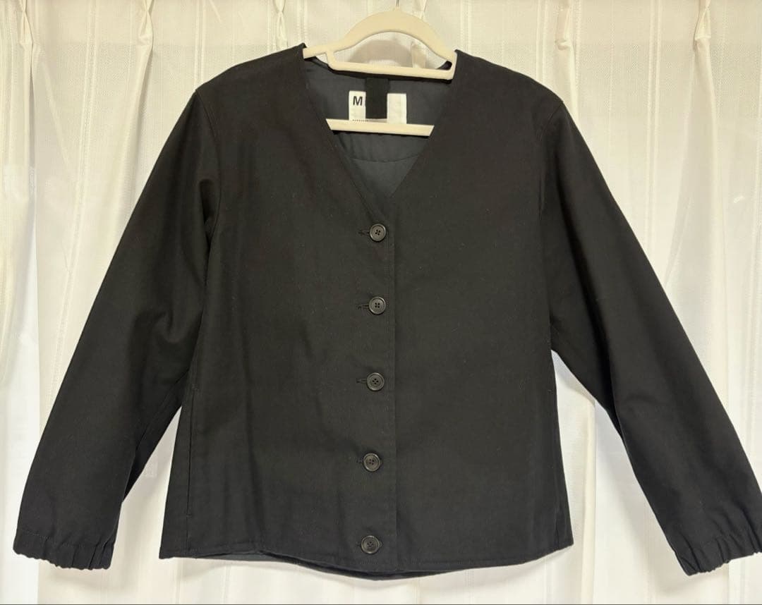 【美品】マーガレットハウエル/MHL. 中綿ジャケット　ブルゾン　ノーカラー