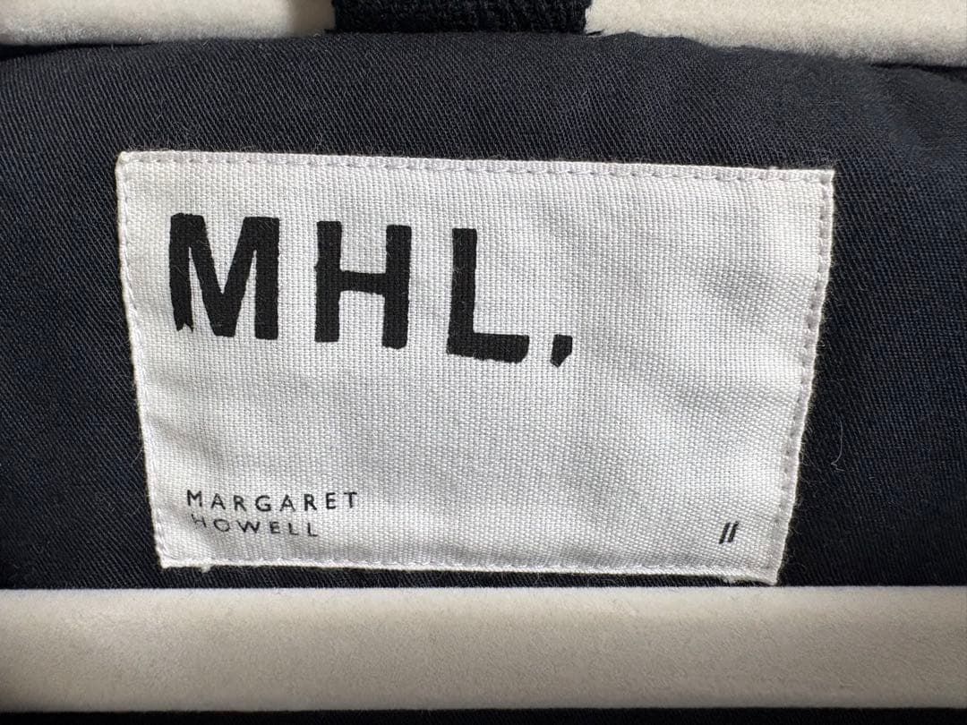 【美品】マーガレットハウエル/MHL. 中綿ジャケット　ブルゾン　ノーカラー