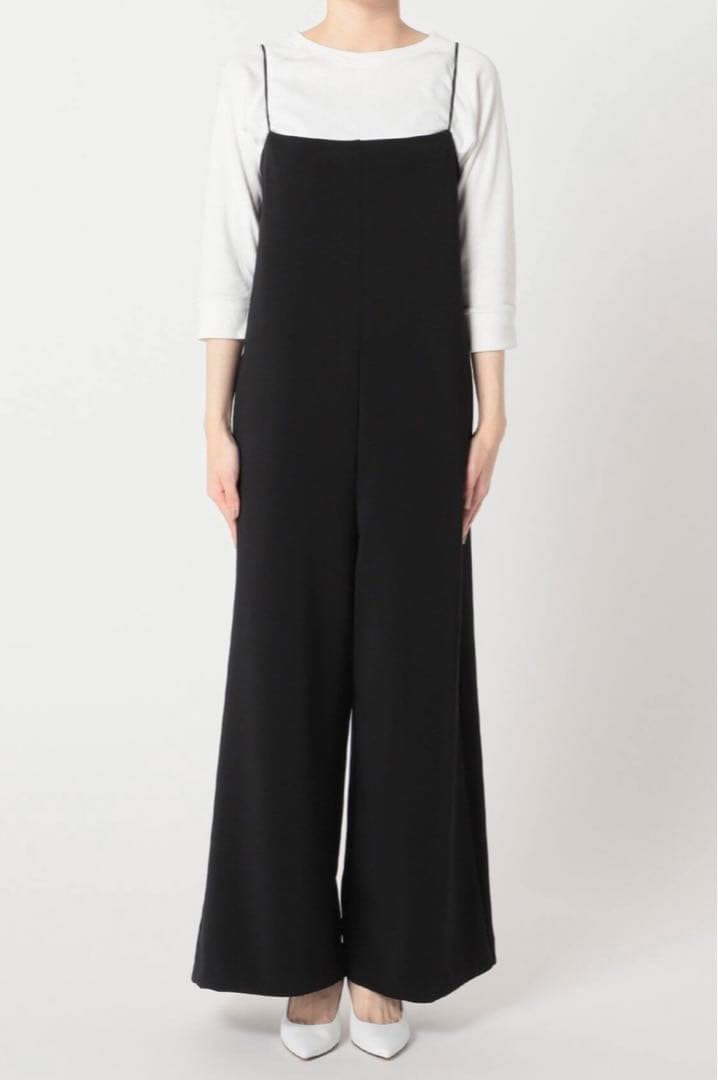 【新品未使用タグ付】plage ジャージーキャミサロペット　36