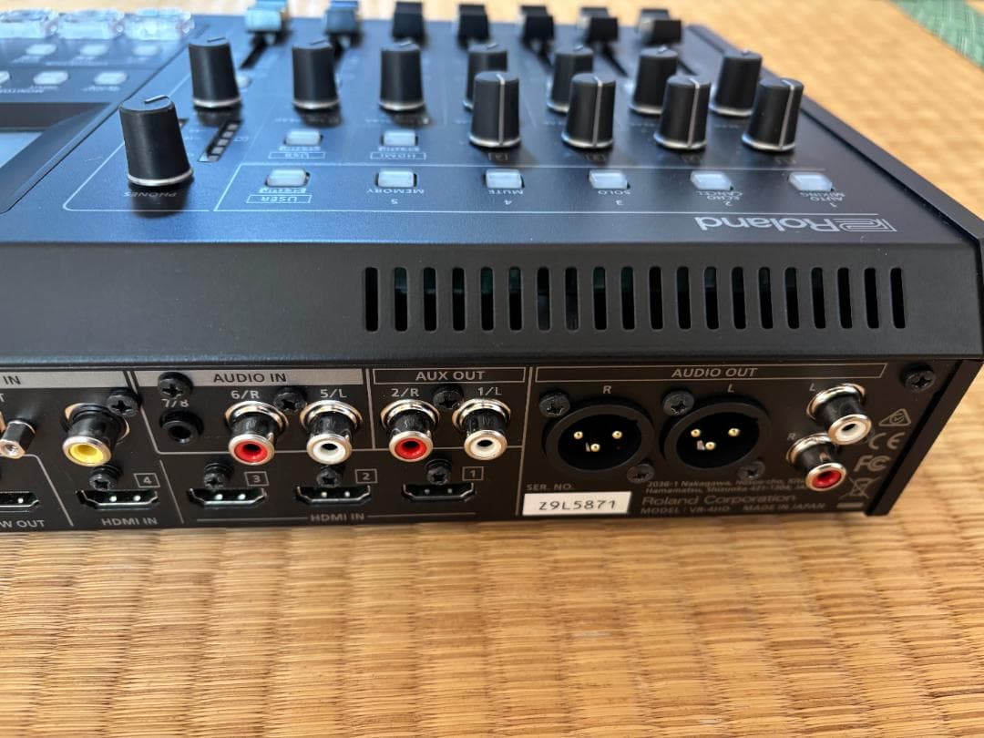 Roland AV Mixer VR-4HD（USB3.0ケーブル付属）