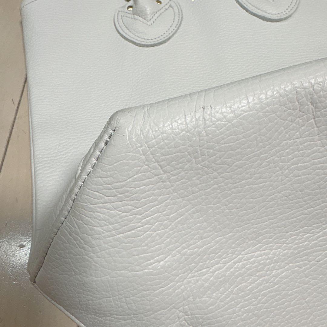 バッグ EMBOSSED LEATHER HAVERSACK M