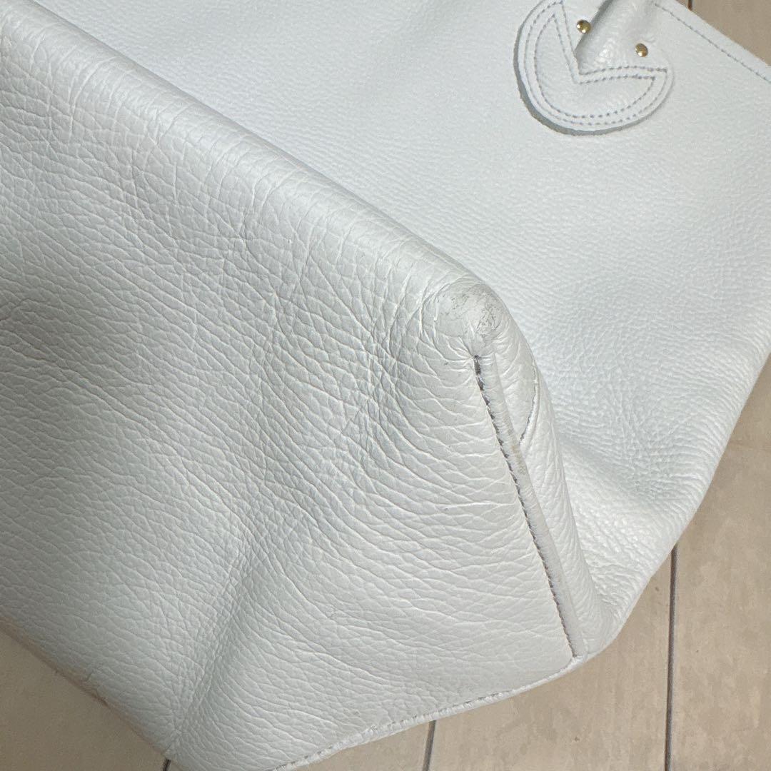 バッグ EMBOSSED LEATHER HAVERSACK M