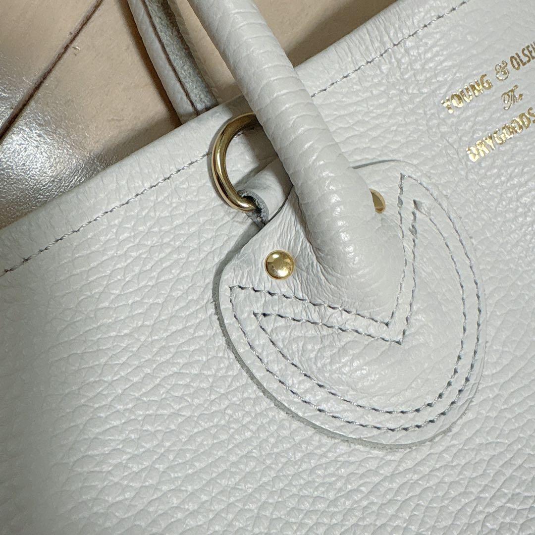 バッグ EMBOSSED LEATHER HAVERSACK M