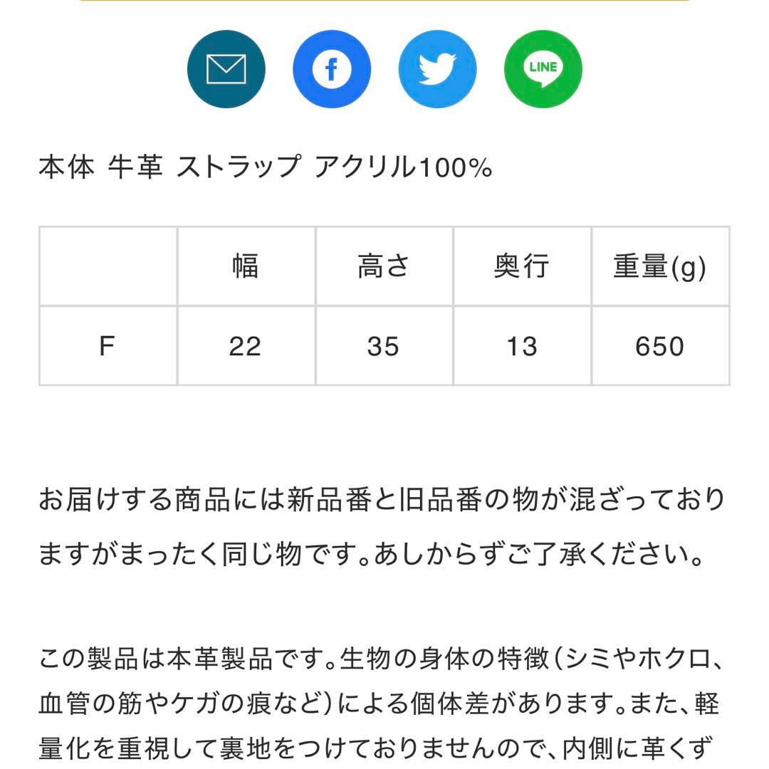 バッグ EMBOSSED LEATHER HAVERSACK M