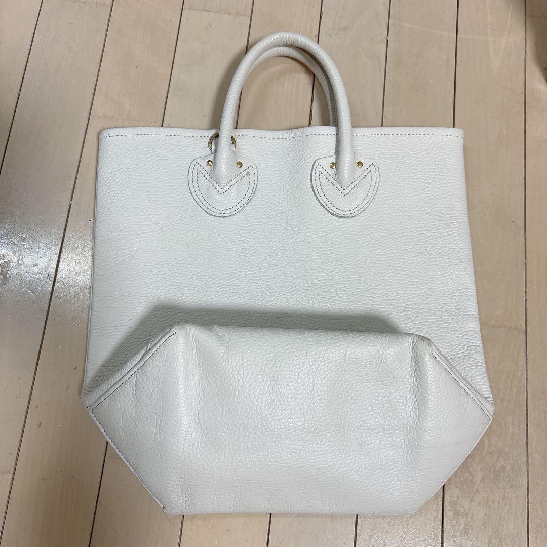 バッグ EMBOSSED LEATHER HAVERSACK M