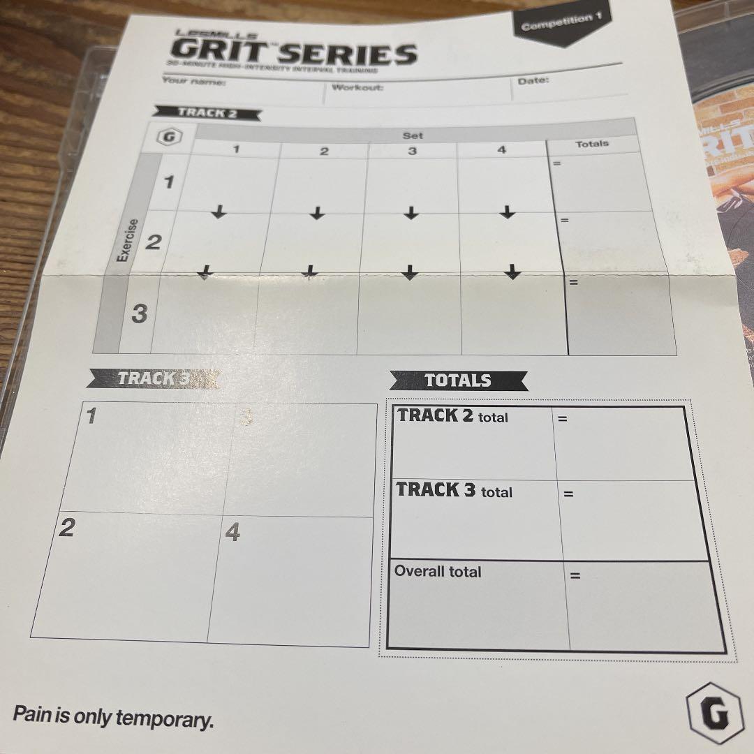 レズミルズ【GRIT PLYO07】CD DVD コリオ　スコアシート