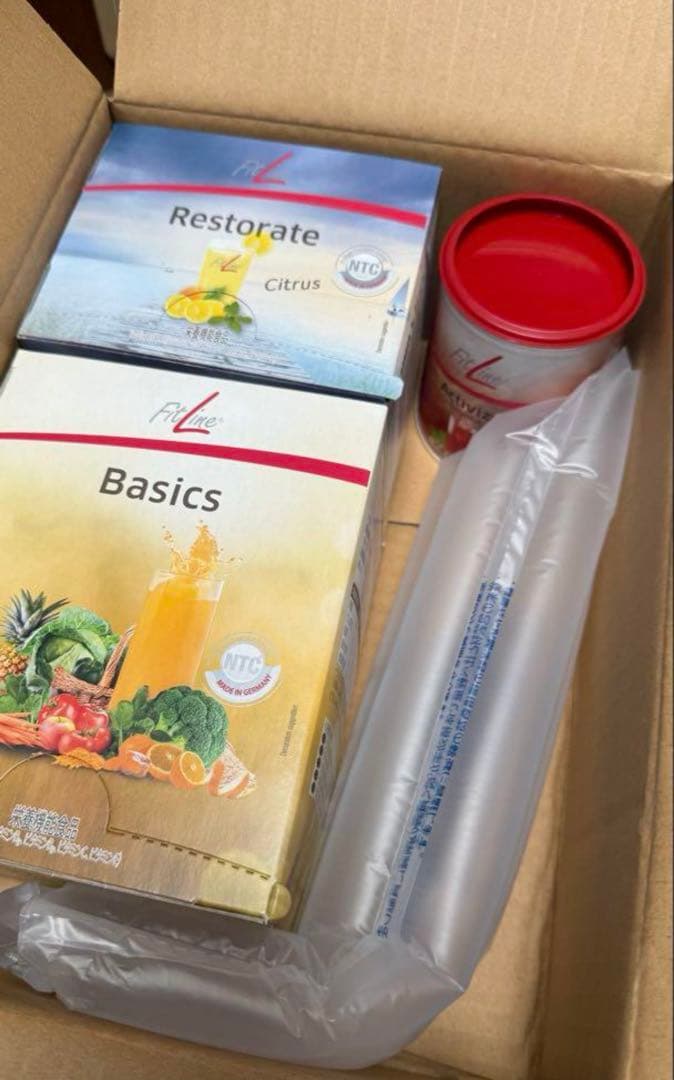 新品未開封FitLine 3点ベーシックス レストレイト アクティバイズ送料無料