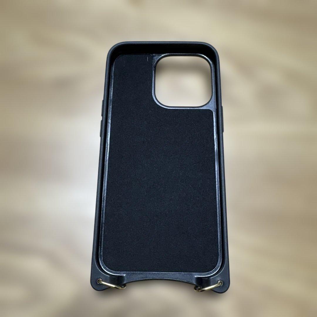 BANDOLIER ブラック iPhoneケース カードポケット付き