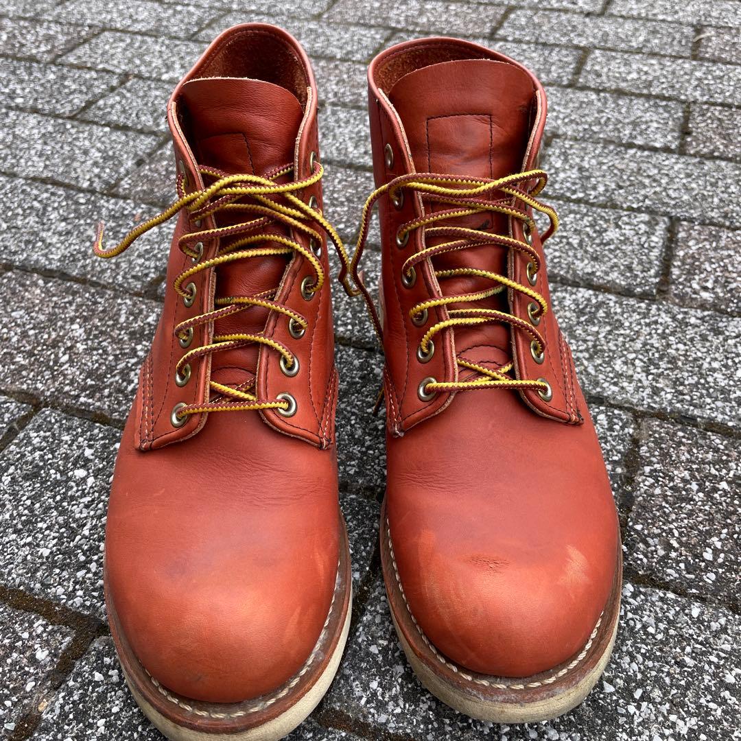 【定番】レッドウィング 8166 クラシックラウンド 6.5D(24.5cm)