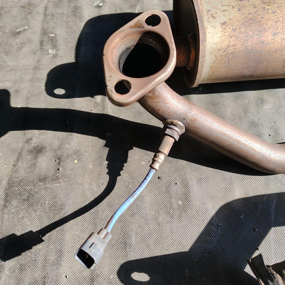 LA100S　ムーブカスタム　ターボ用　HKSセンター出しマフラー