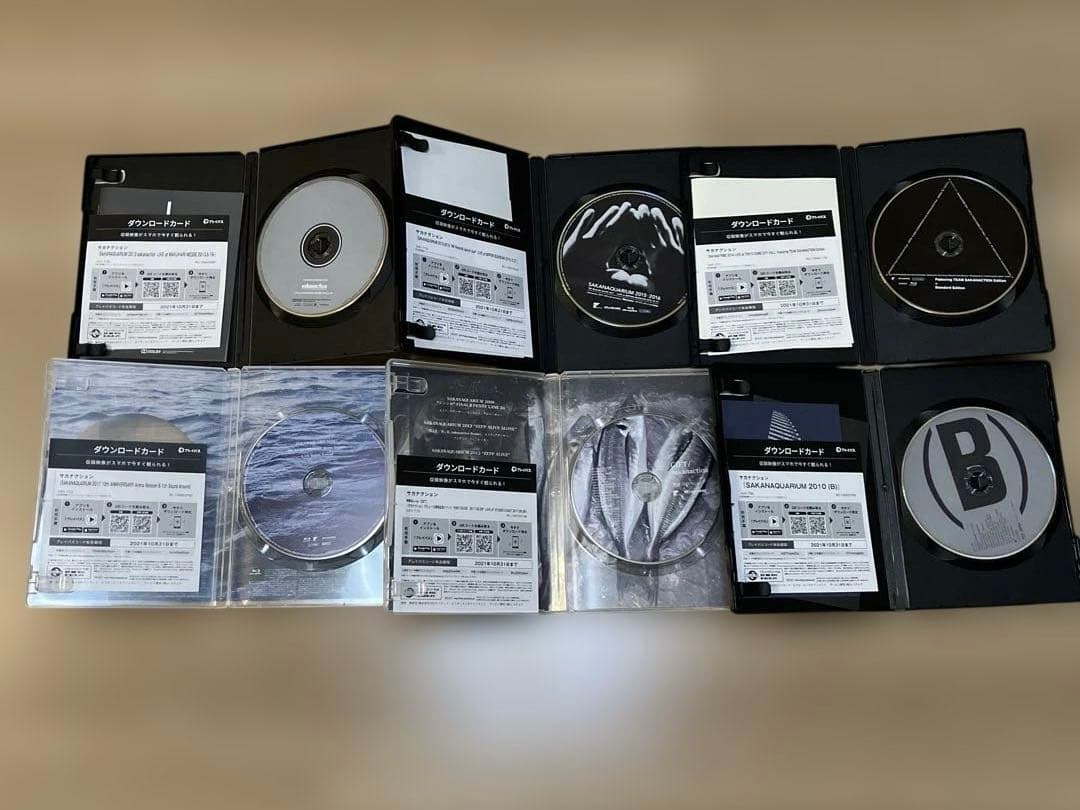 サカナクション完全受注生産　LIVE FISH-COMPLETE BOX