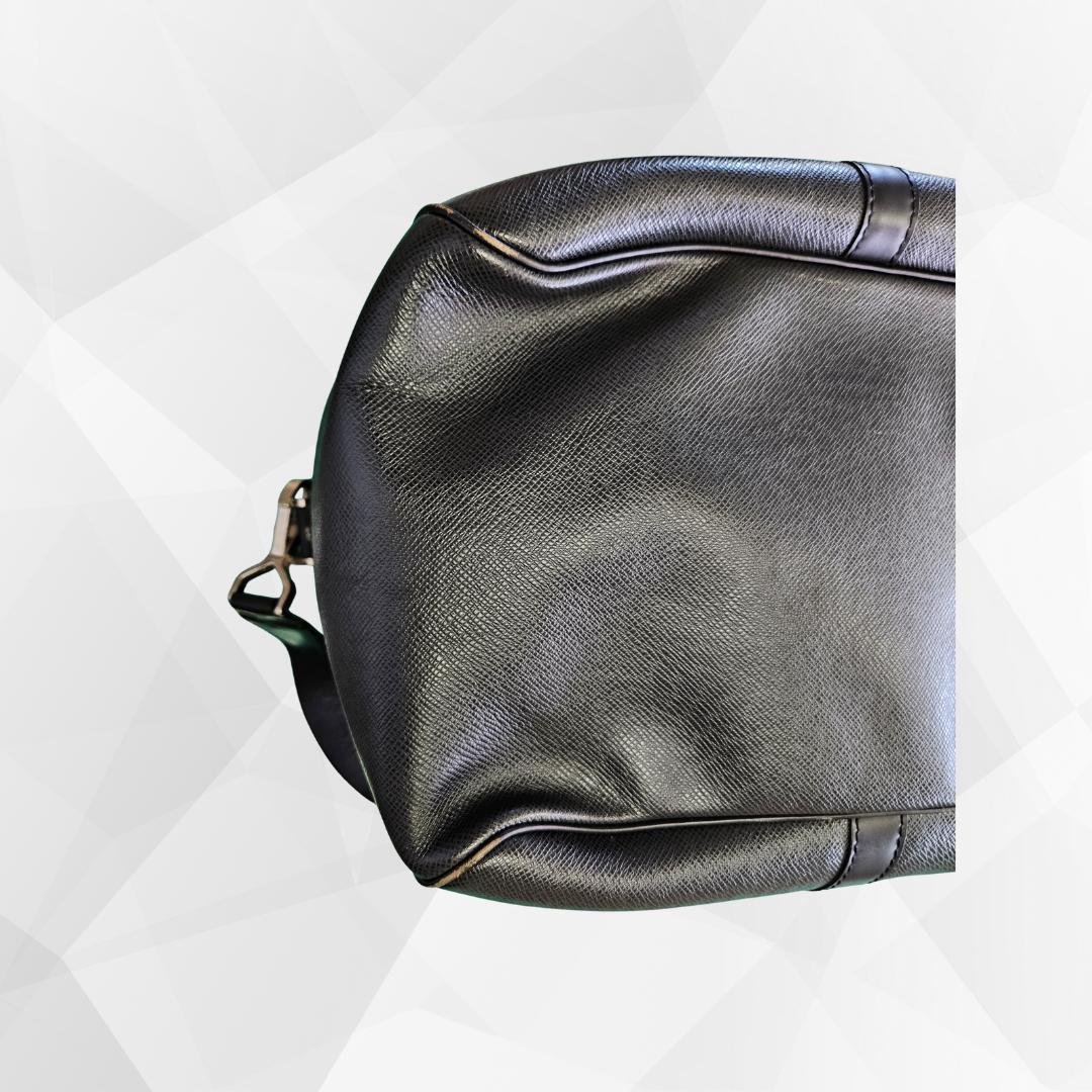 ルイ・ヴィトン キーポルバンドリエール50 エピ ブラック ショルダーストラップ