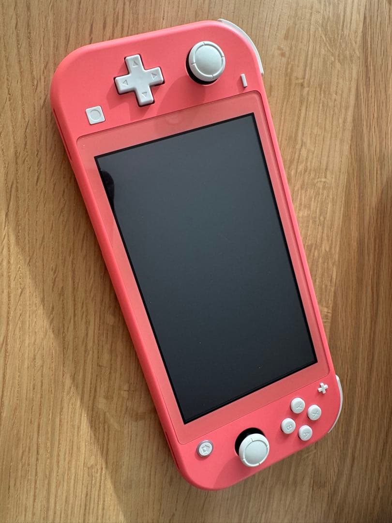 Nintendo Switch Lite ピンク ライトコーラル　箱　充電器付き