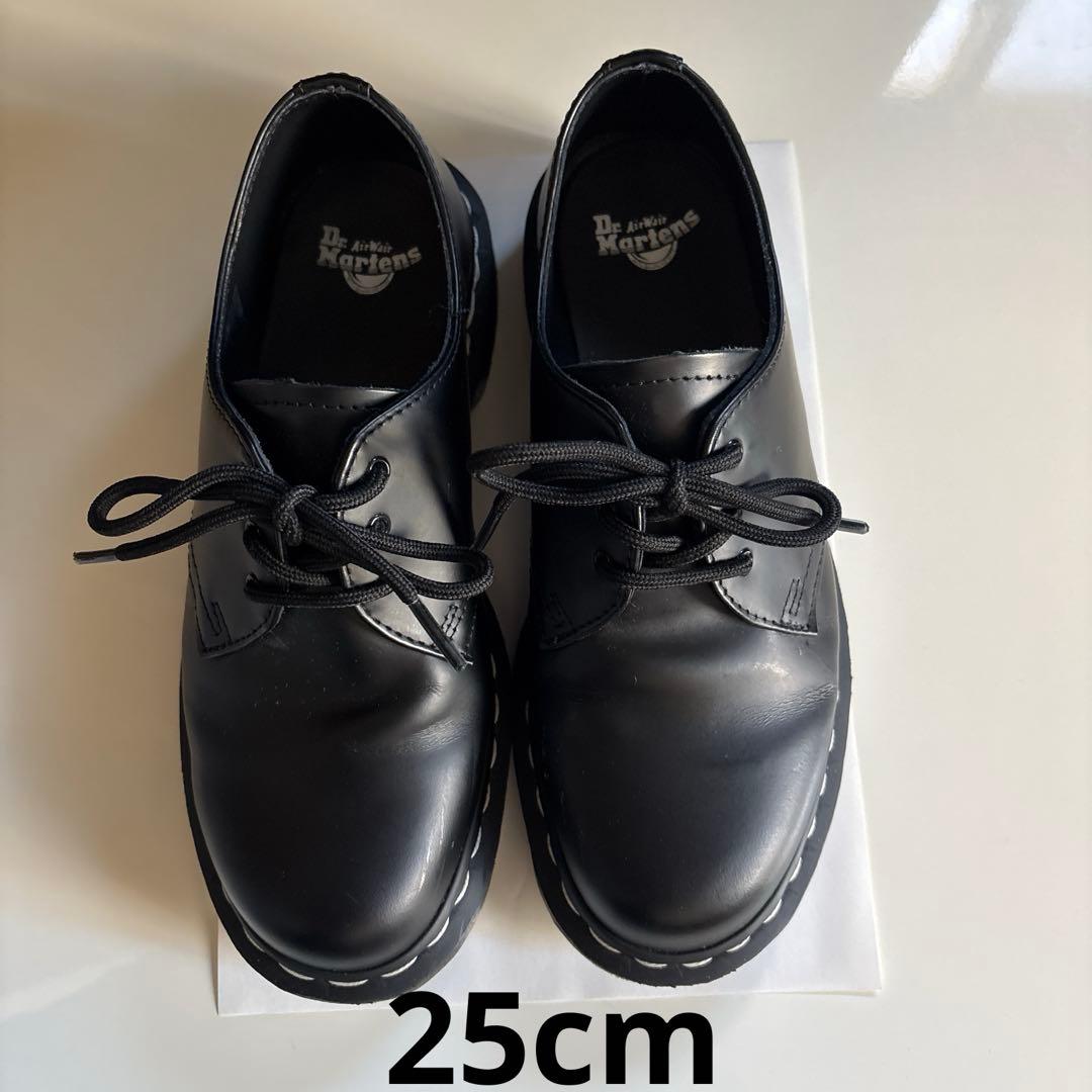 Dr. Martens ブラック レースアップシューズ　UK6 25cm相当