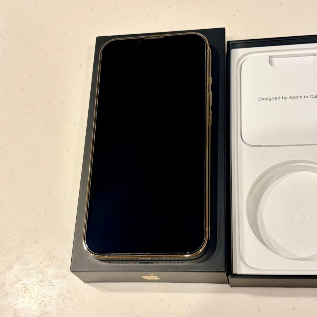 【美品】Apple iPhone 13 pro ゴールド 本体 256GB