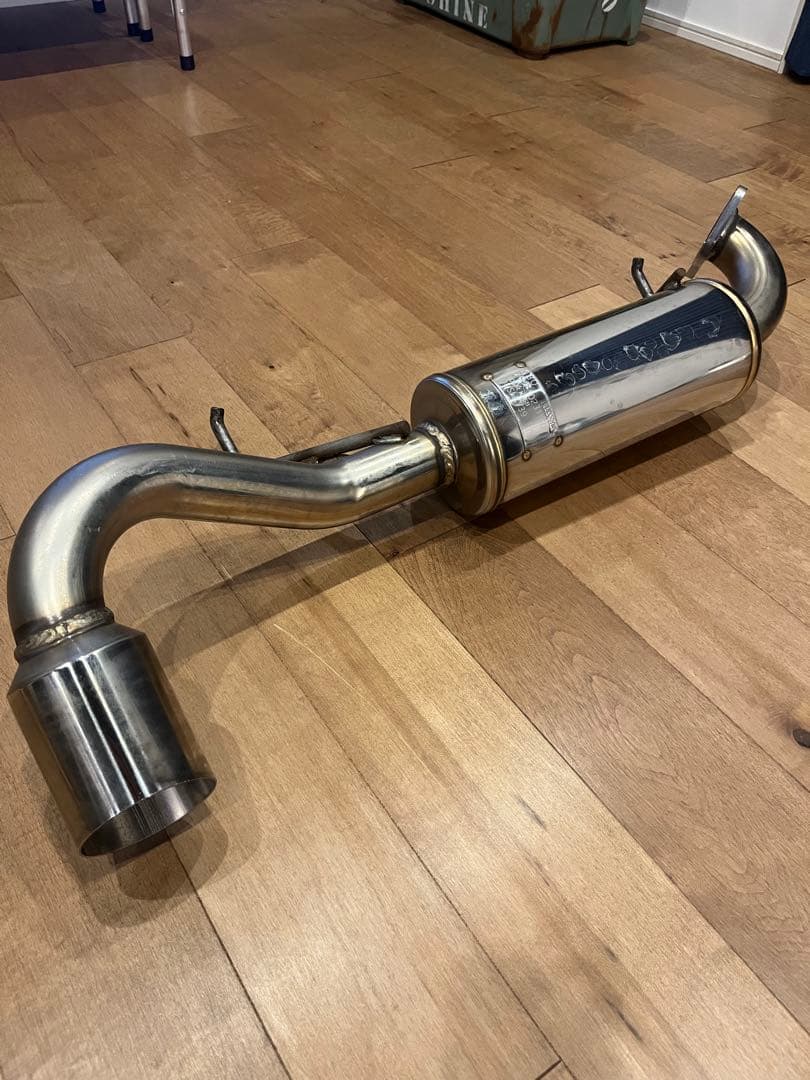 ジムニー　jb64 JASMAステンレス製 シングル出しマフラー