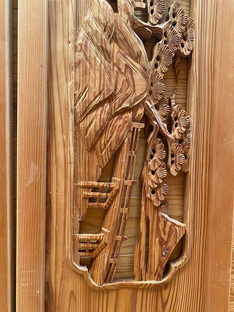 古民家　欄間　2枚セット