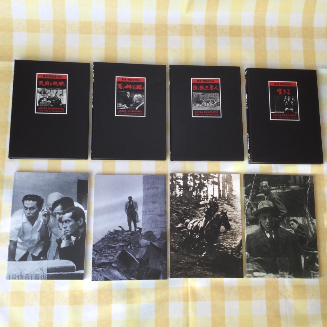 黒澤明 The Masterworks DVD-BOX 3巻セット／中古★美品