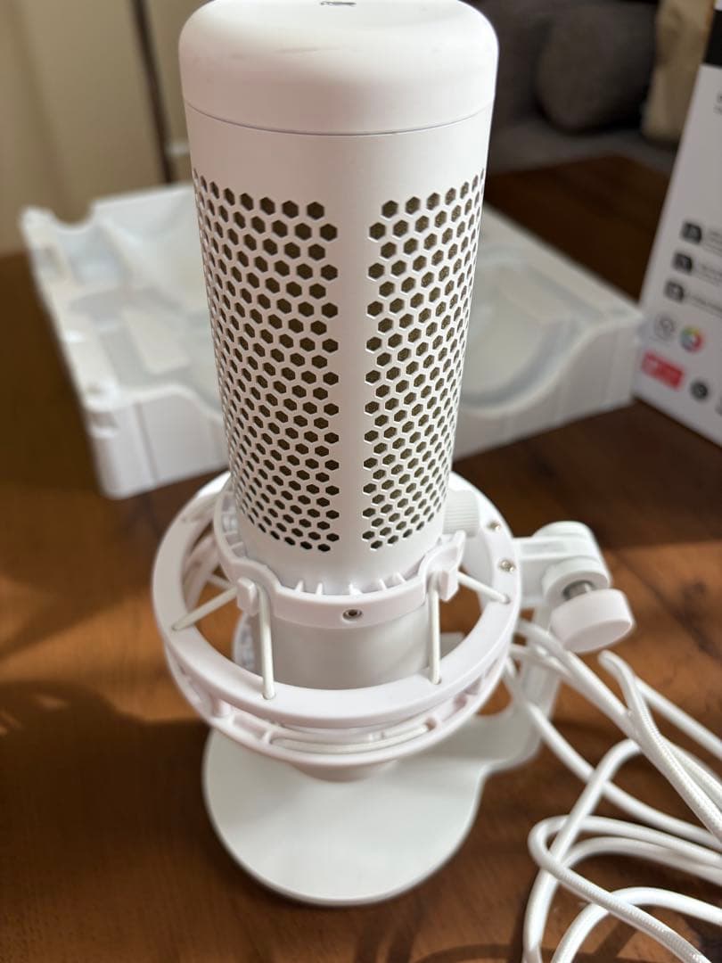 【やや訳あり】HyperX QuadCast S USBコンデンサーマイク