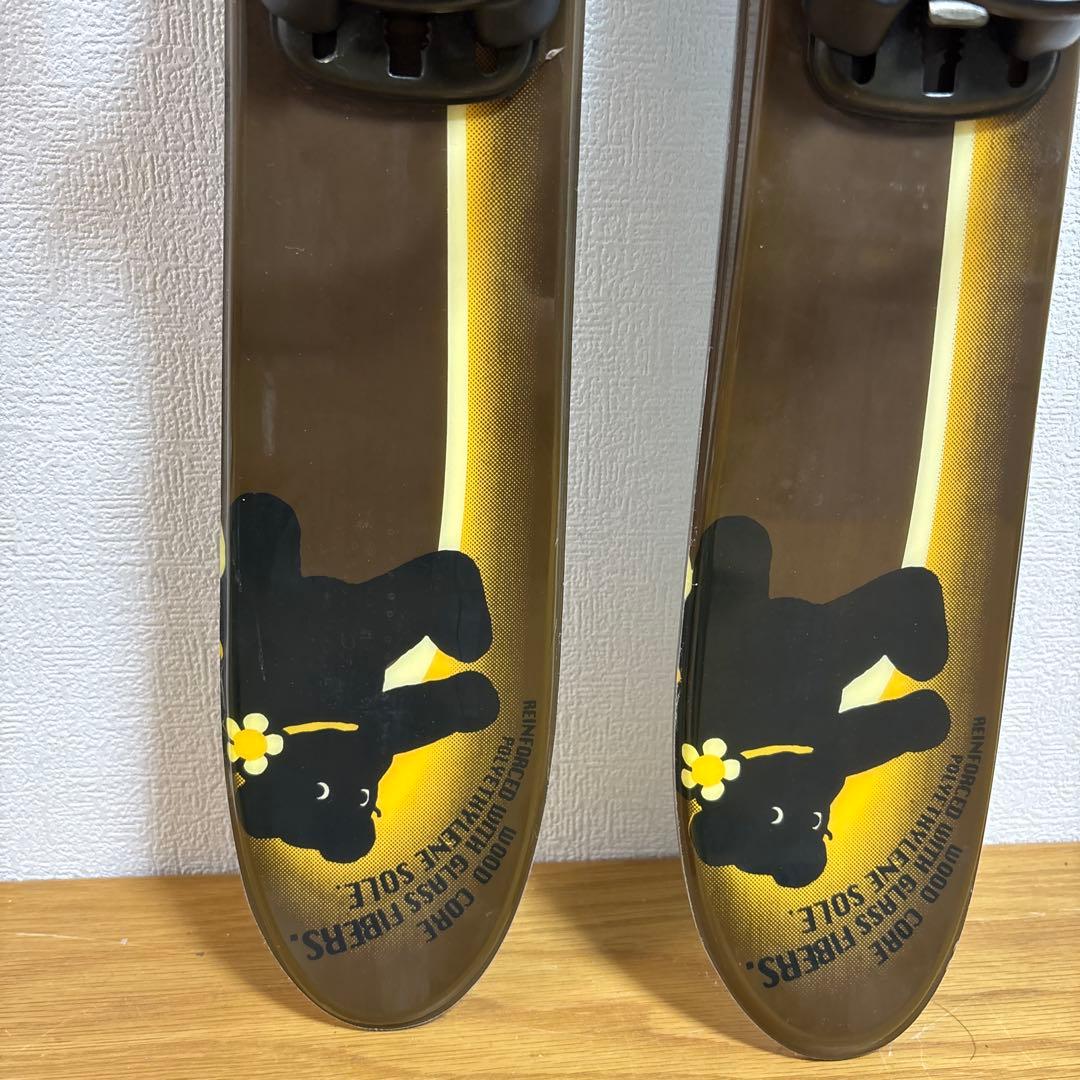 レディースショートスキーセット　ファンスキー　テディベア　24-25cm