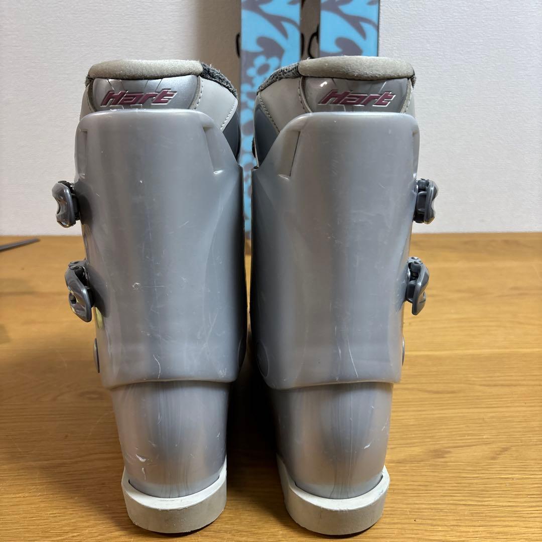 レディースショートスキーセット　ファンスキー　テディベア　24-25cm