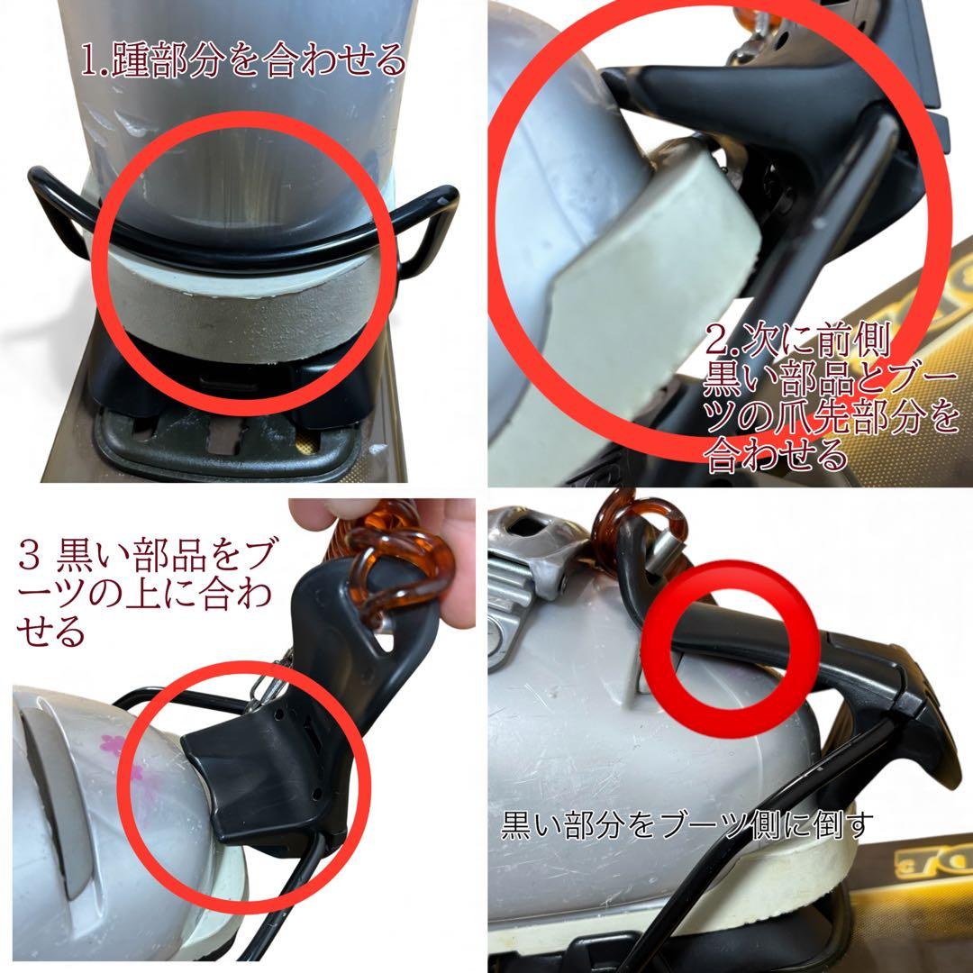 レディースショートスキーセット　ファンスキー　テディベア　24-25cm