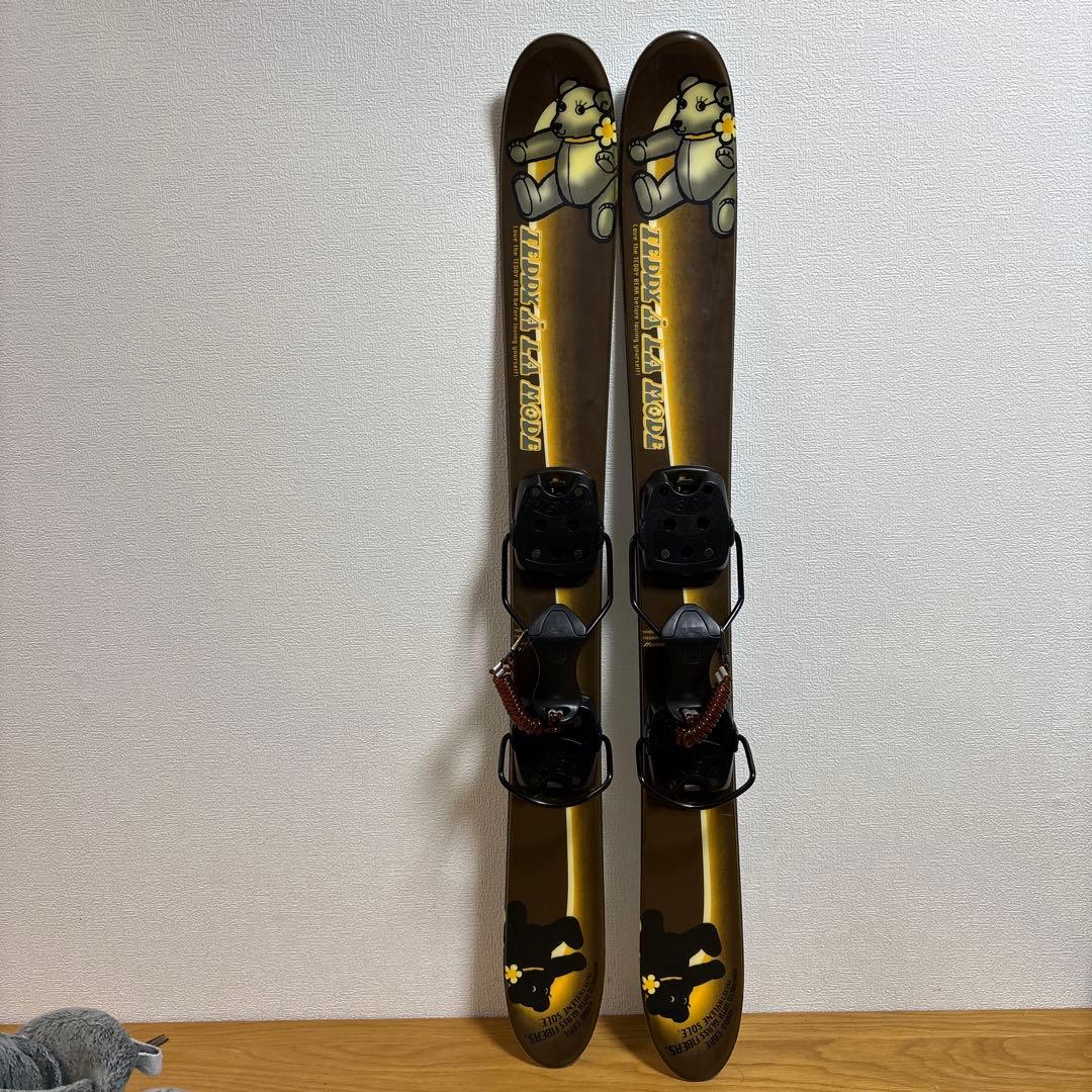 レディースショートスキーセット　ファンスキー　テディベア　24-25cm