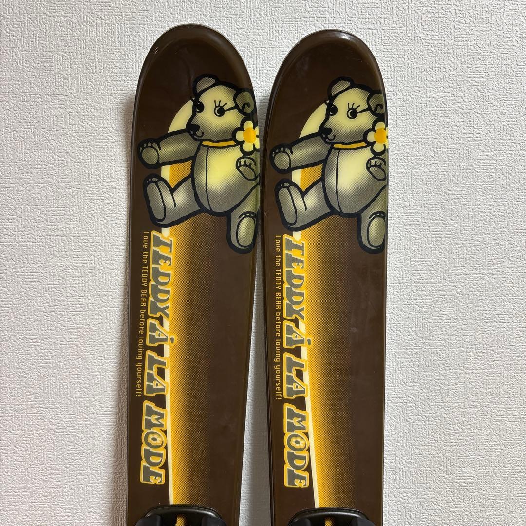 レディースショートスキーセット　ファンスキー　テディベア　24-25cm
