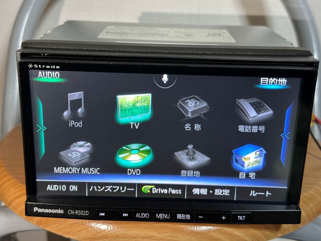 パナソニックストラーダ SDナビ CN-RS02D