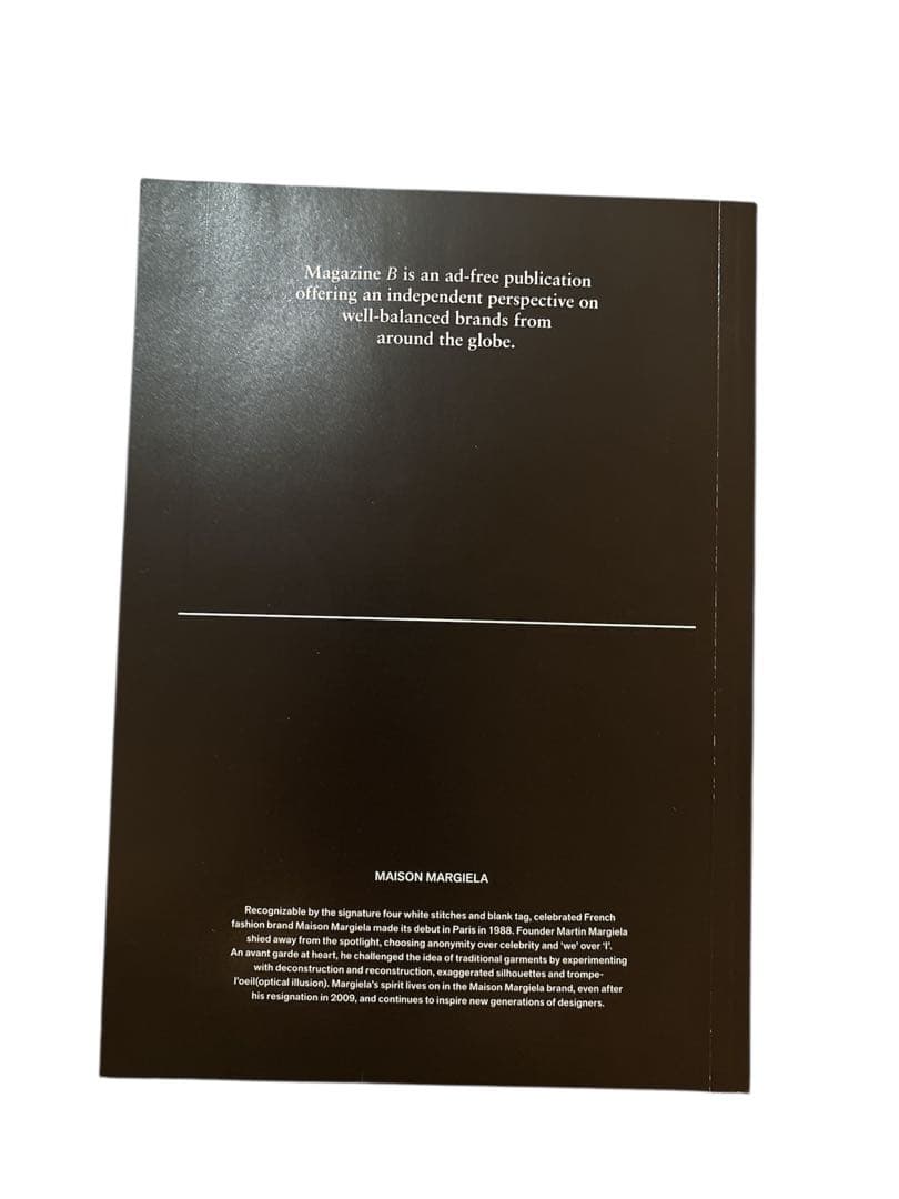 Magazine B No.54 Maison Margiela マルジェラ 本