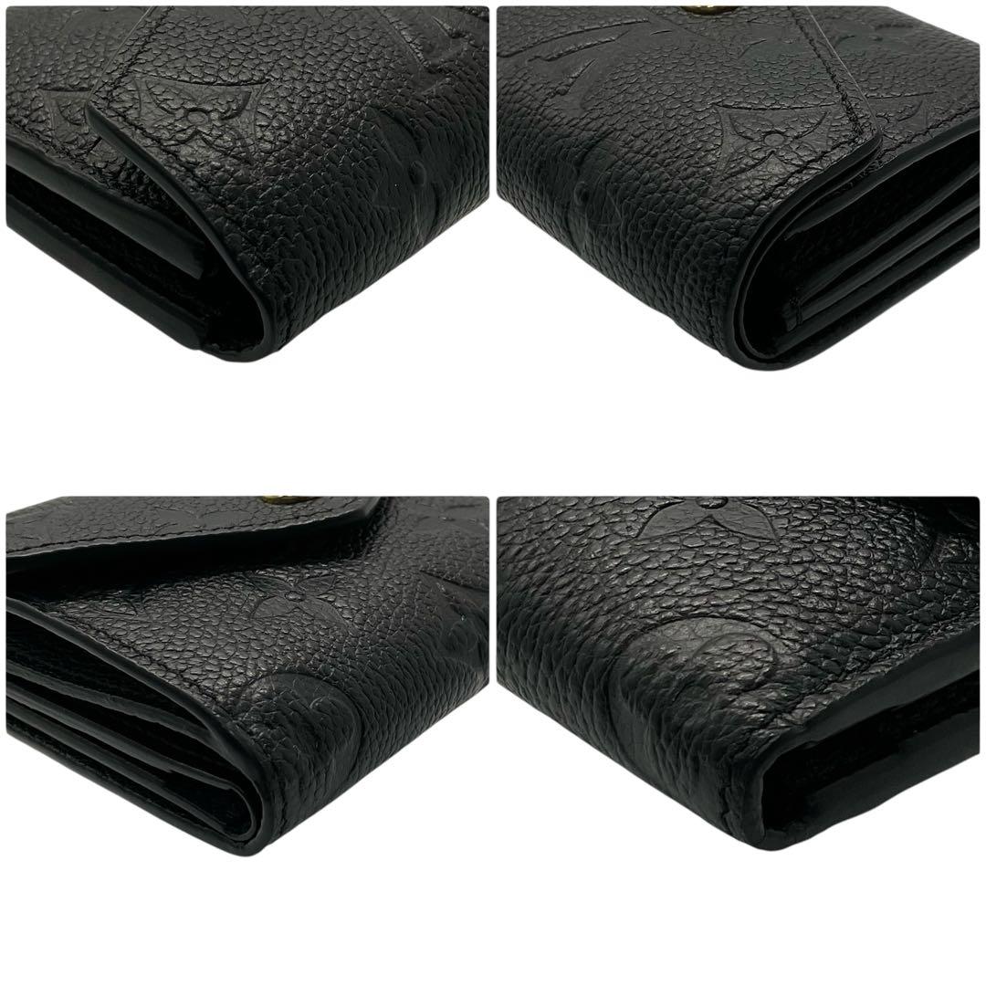 【星】IC ヴィトン財布　モノグラムアンプラント　ポルトフォイユゾエ　ノワール