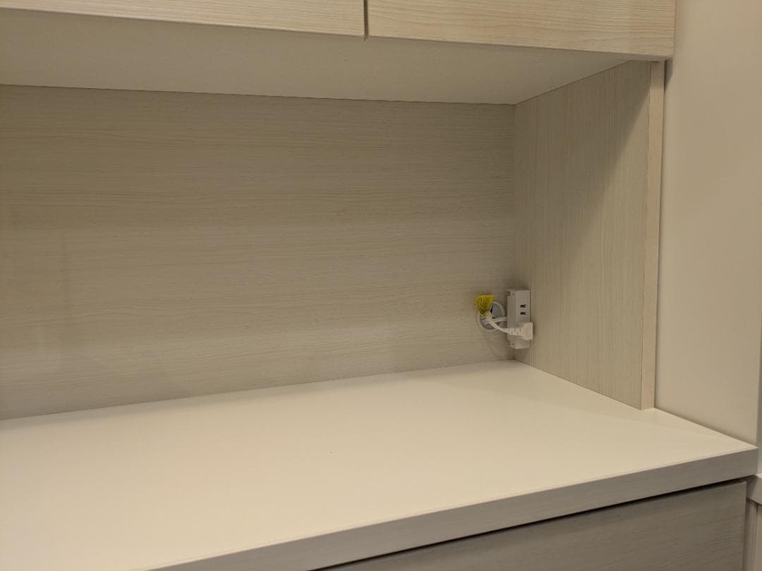 【美品】 土井インテリア 食器棚 キッチンボード 幅116㎝ ホワイト