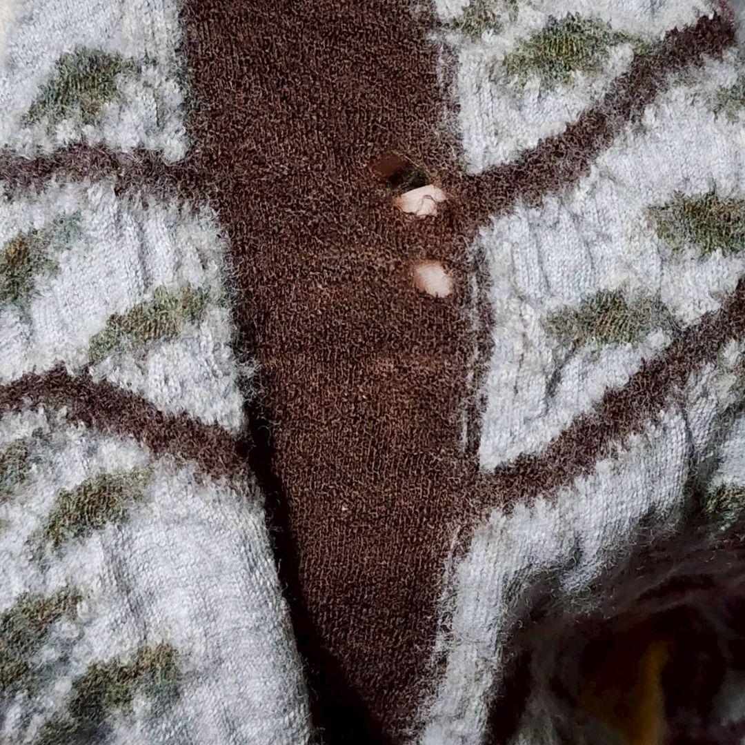 キャピタル KAPITAL 縮絨ウールマフラー ロング BIRD TREE