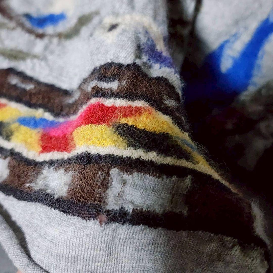 キャピタル KAPITAL 縮絨ウールマフラー ロング BIRD TREE