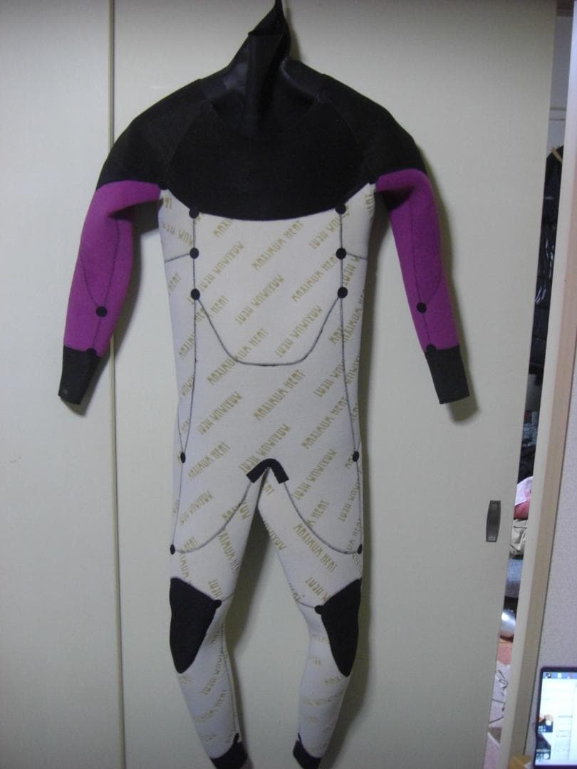 中古美品 FELLOW 5x3ロングチェストジップセミドライ