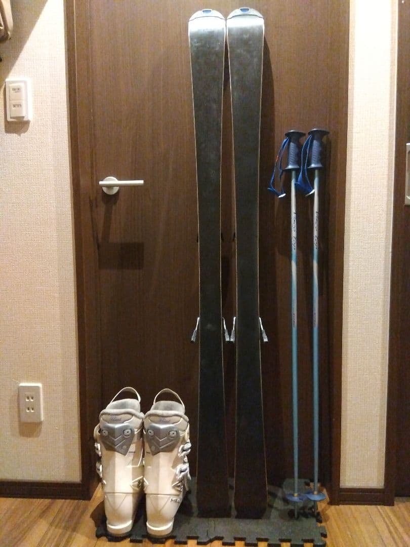 美品【ハイエンド】HEAD 学生・レディース用/スキーセット/メンテ・WAX済✔