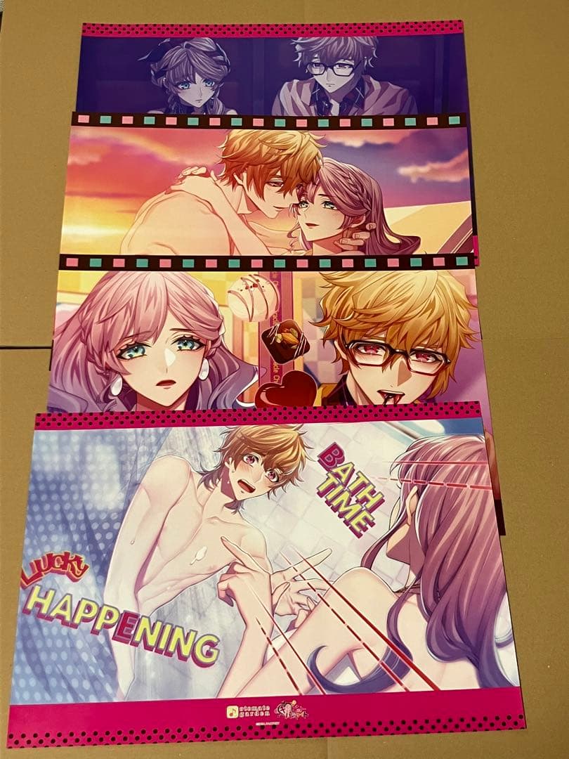 キュピパラ オトメイトガーデン ランチョンマット ギル リネット 8枚セット