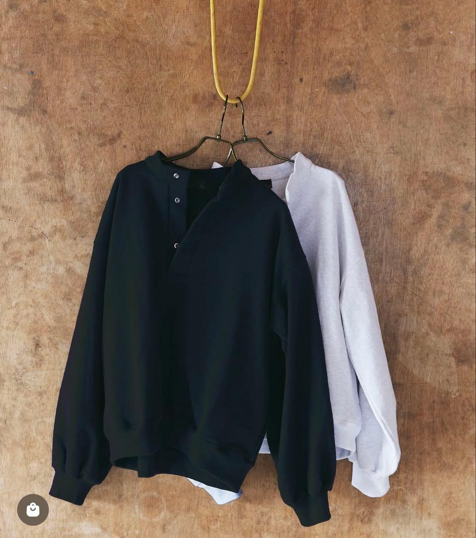As,エスMockneck Sweat Pullover新品未使用