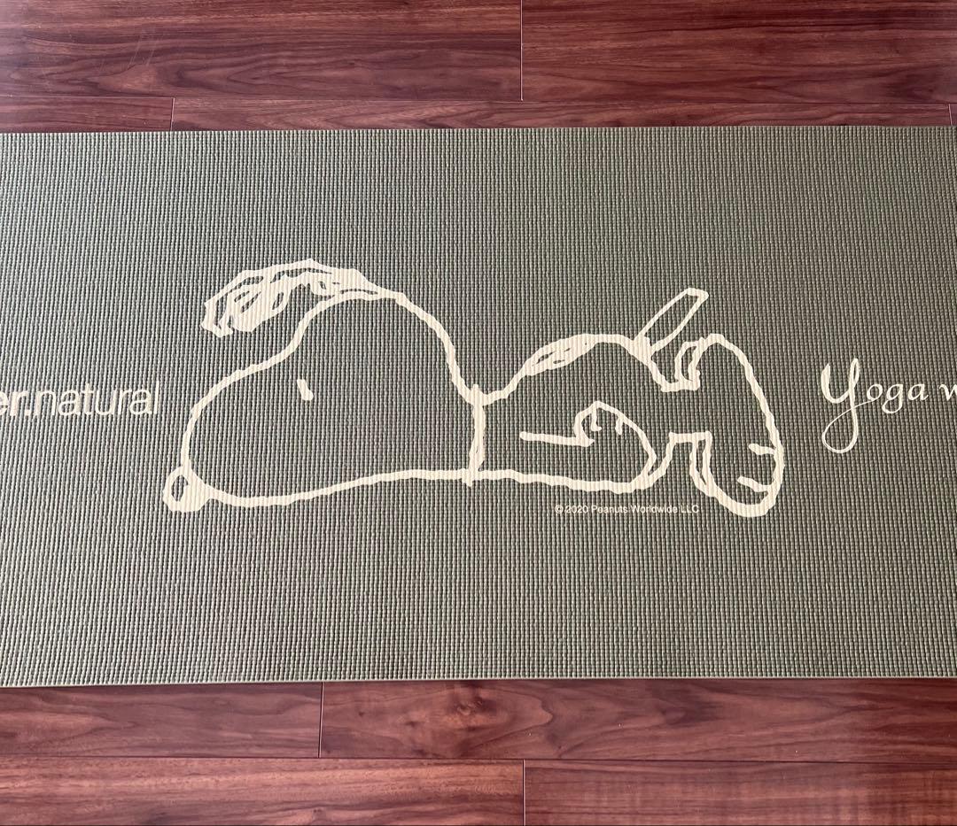 ピーナッツコラボ3 ヨガマット6mm ヨガワークス