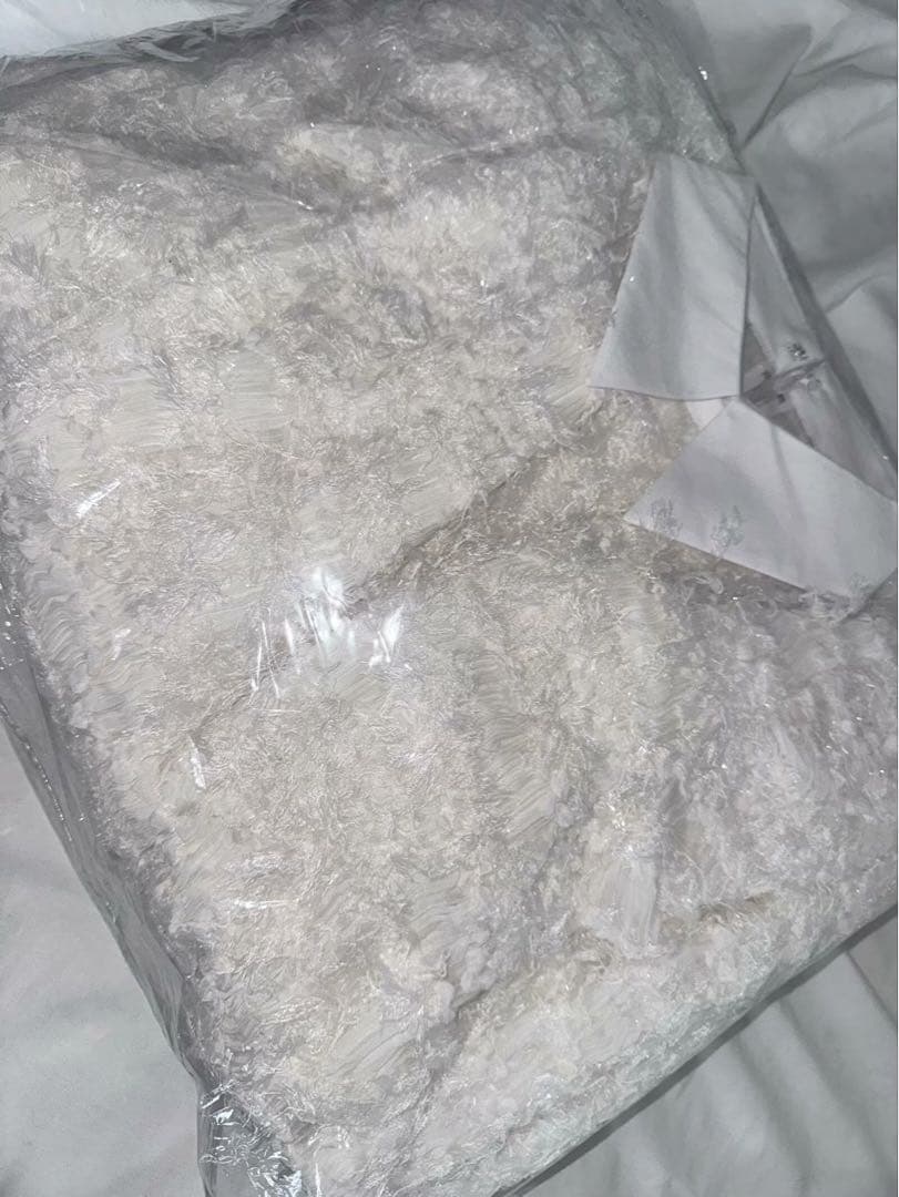 ACKA lame fringe puff dress 卒業式 結婚式