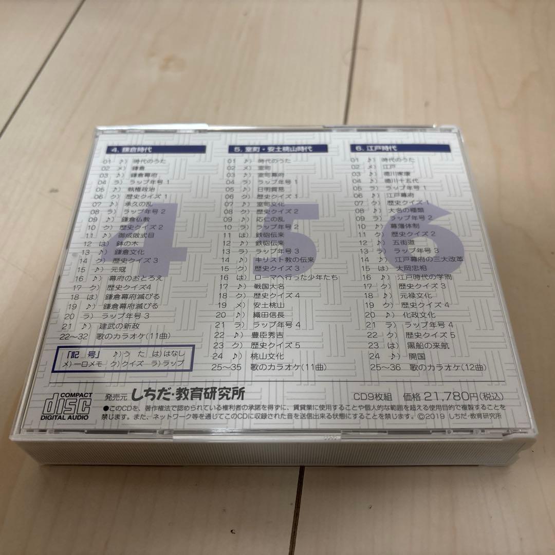 ！専用！改訂六版発行2024年10月　しちだ　日本史　れきし探訪 CD9枚セット